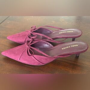 Marc Fisher Florin Burgandy Pumps